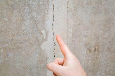 Close-up of Foundation Cracks